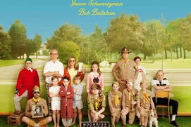Affiche du film Mooonrise Kingdom Affiche du film Mooonrise Kingdom