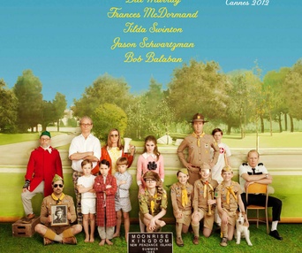 Affiche du film Mooonrise Kingdom
