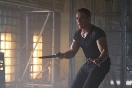 Une scène du film The Expendables 2 Une scène du film The Expendables 2