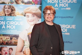 Sur le tapis rouge du film Mon cirque à moi