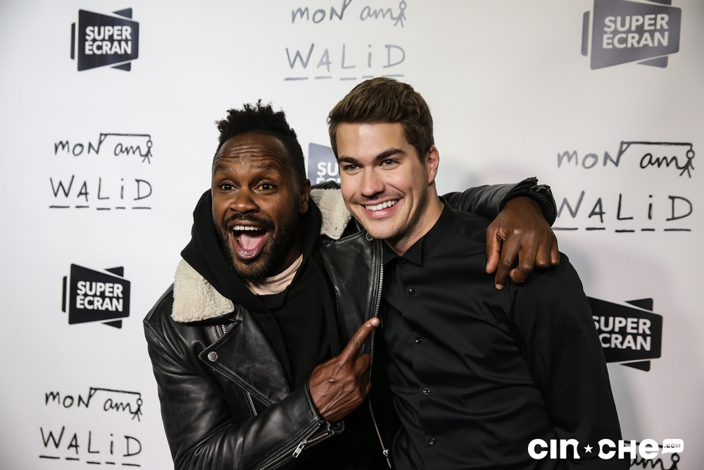 Sur le tapis rouge du film Mon ami Walid