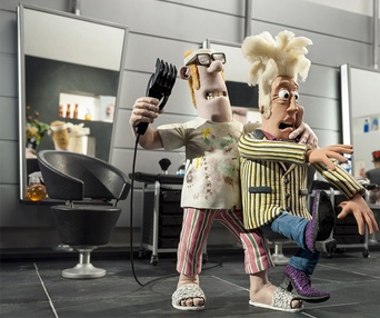 Une scène du film Shaun the Sheep
