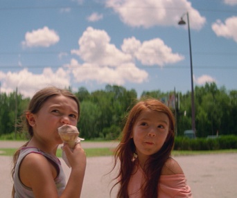 Une scène du film The Florida Project