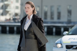 Une scène du film The Girl in the Spider's Web