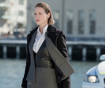 Une scène du film The Girl in the Spider's Web