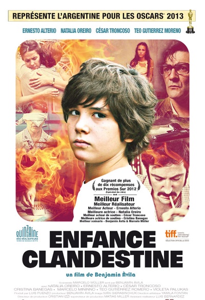 Affiche du film Enfance clandestine