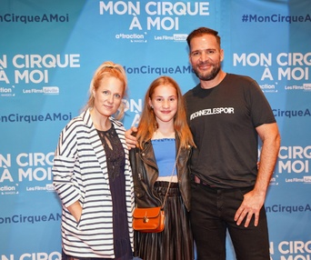 Première du film Mon cirque à moi