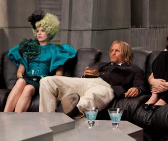 Une scène du film The Hunger Games