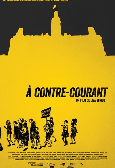 Affiche du film À contre-courant