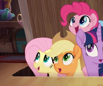 Une scène du film My Little Pony: The Movie
