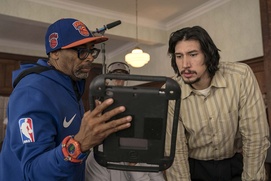 Une scène du film BlacKkKlansman Une scène du film BlacKkKlansman