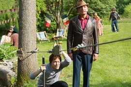 Une scène du film The Walk