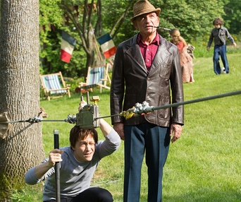 Une scène du film The Walk