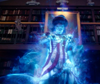 Une scène du film Ghostbusters