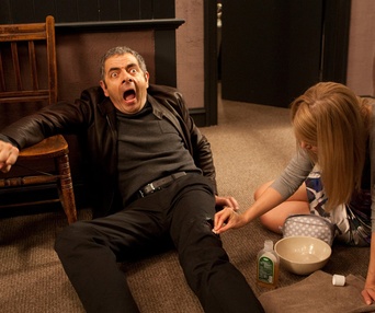 Une scène du film Johnny English Reborn