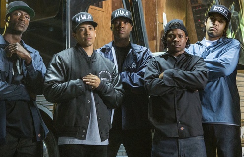 Une scène du film Straight Outta Compton