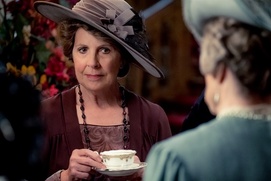 Une scène du film Downton Abbey