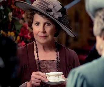 Une scène du film Downton Abbey