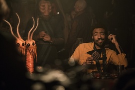 Une scène du film Solo: A Star Wars Story