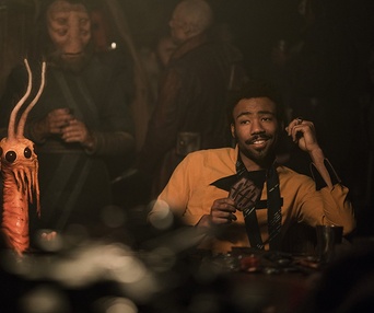 Une scène du film Solo: A Star Wars Story