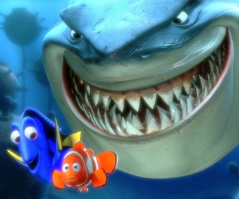 Une scène du film Finding Nemo