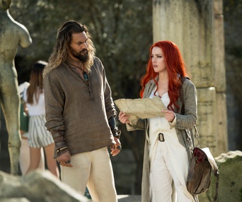 Une scène du film Aquaman