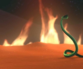 Une scène du film Sahara