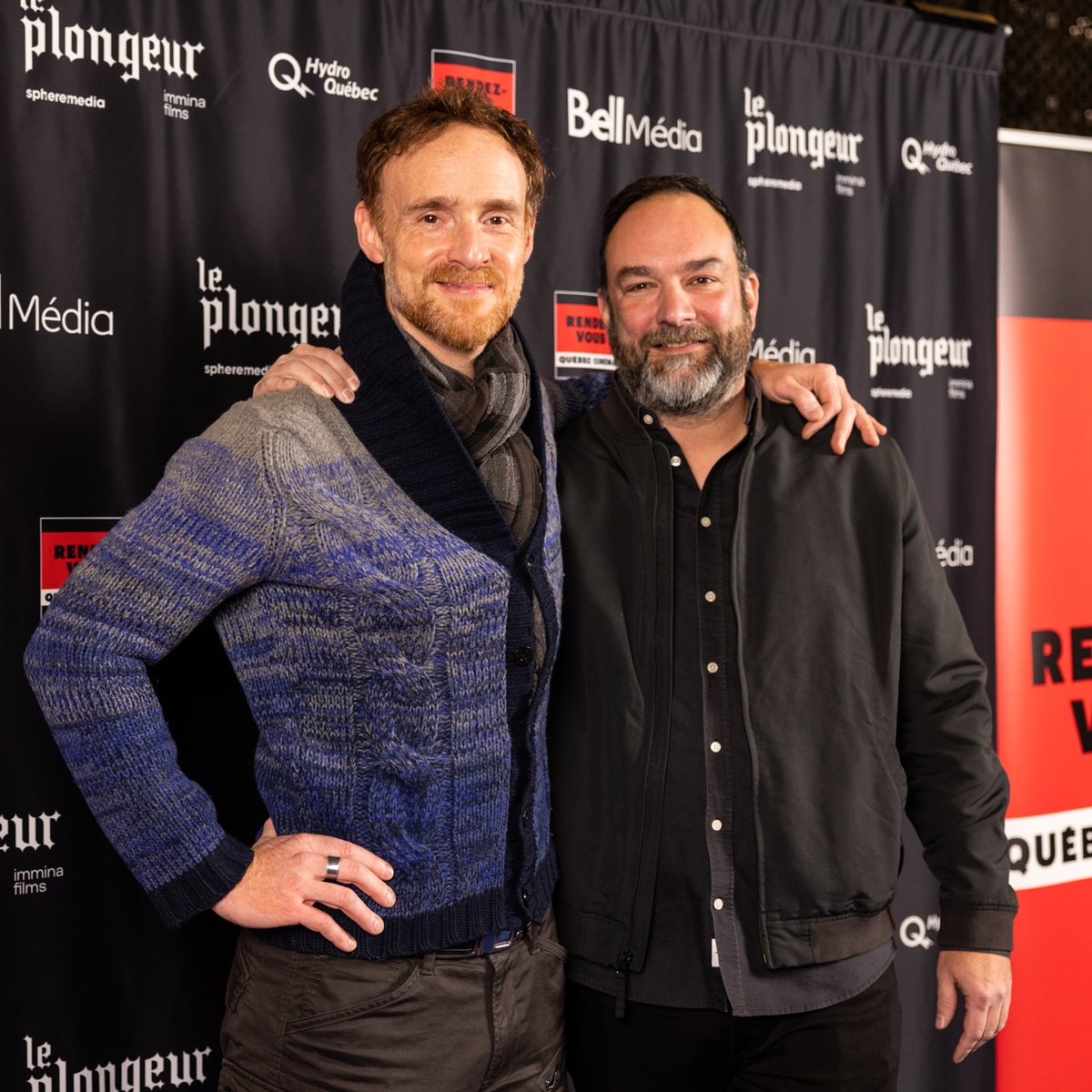 Tapis rouge du film Le Plongeur