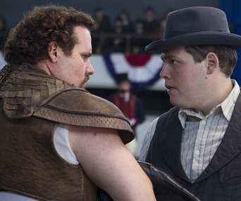 Une scène du film Louis Cyr : L?homme le plus fort du monde