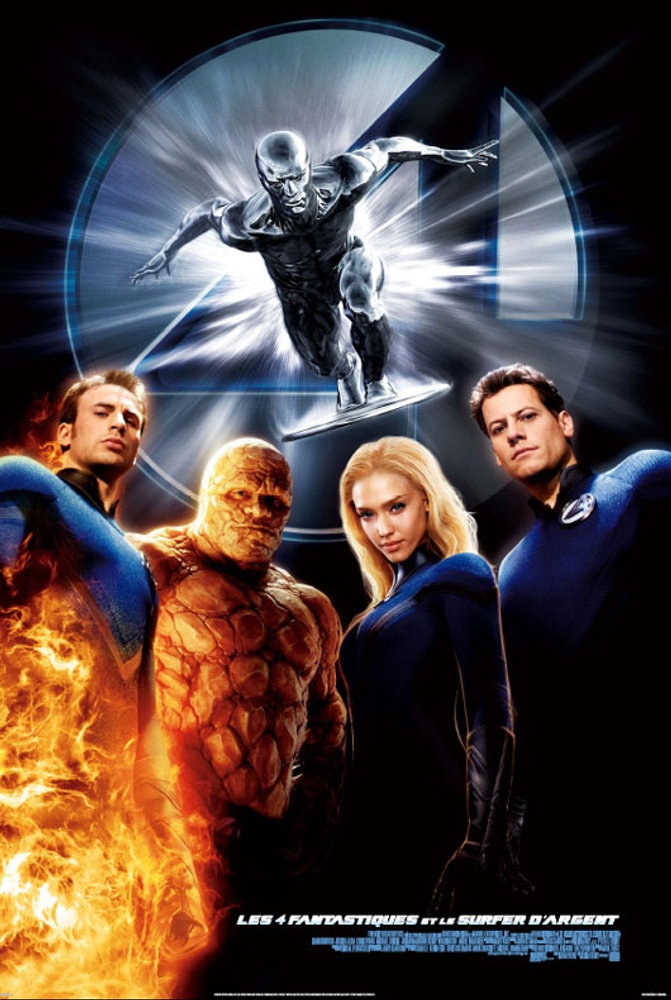 Galerie - Primeur : Nouvelle affiche en français du film Les 4 Fantastiques et le Surfeur d'Argent