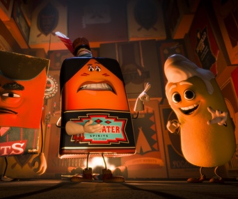 Une scène du film Sausage Party