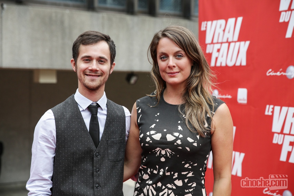 Sur le tapis rouge de Le vrai du faux