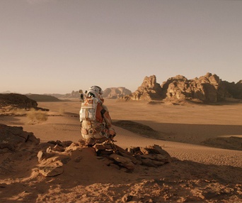 Une scène du film The Martian