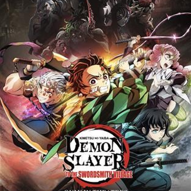 Affiche du film  Demon Slayer: Kimetsu No Yaiba - To the Swordsmith Village