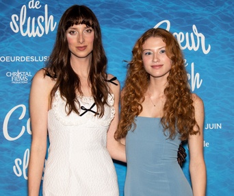 Images de la première du film Coeur de slush