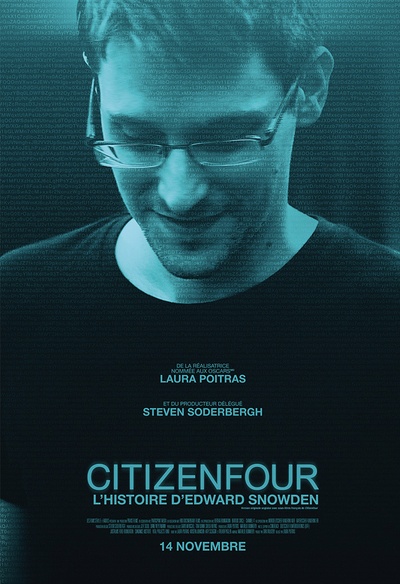 Affiche du film Citizenfour : L'histoire d'Edward Snowden
