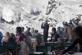 Une scène du film Force majeure