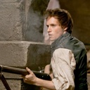 Eddie Redmayne sur le plateau de Les Misérables