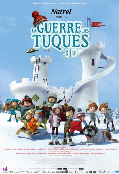 Une entrée pour l'exposition de La guerre des tuques au Musée Grévin sur le Blu-ray