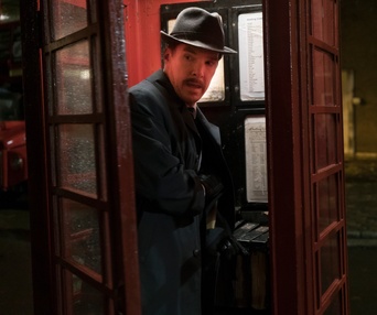 Une scène du film The Courier