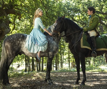 Une scène du film Cinderella