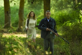 Une scène du film The American