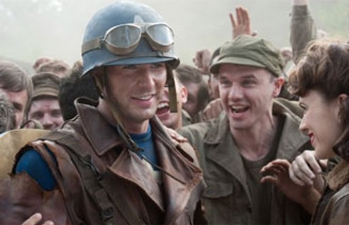 Une scène du film Captain America: The First Avenger