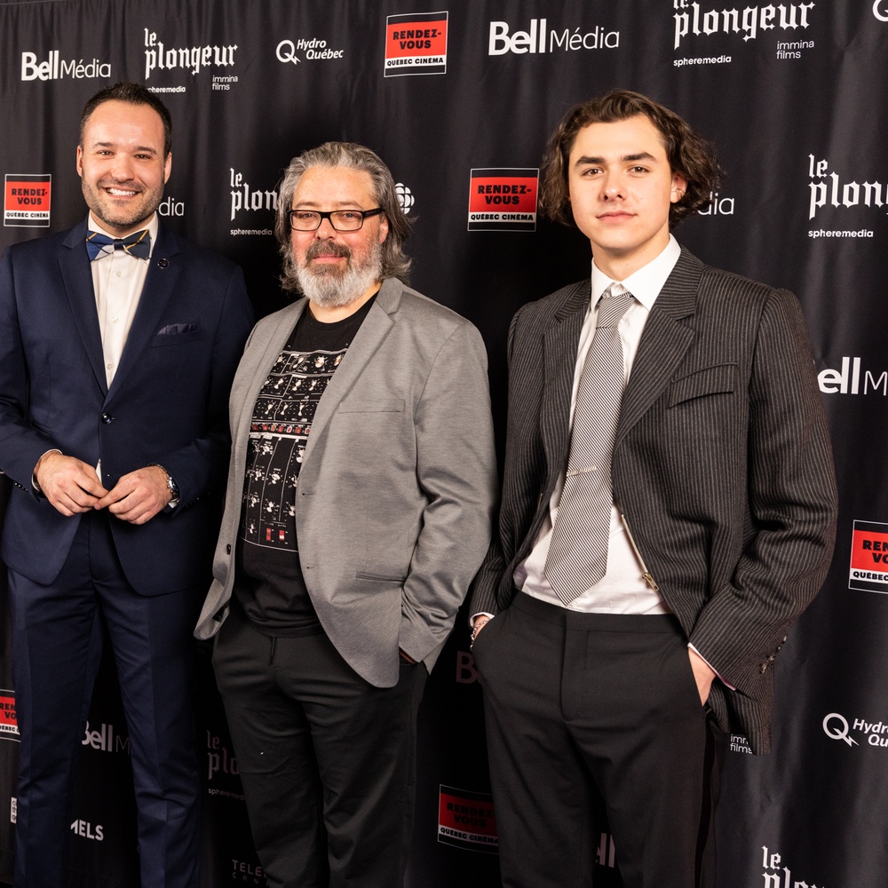 Tapis rouge du film Le Plongeur