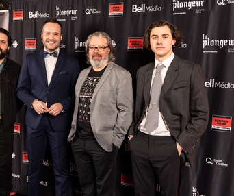 Tapis rouge du film Le Plongeur