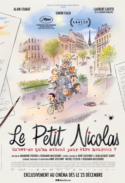 Affiche du film Le Petit Nicolas - Qu'est-ce qu'on attend pour être heureux?