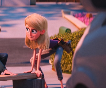 Une scène du film Storks