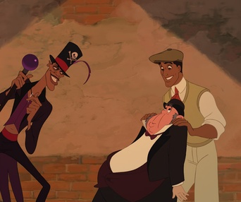 Scène du film The Princess and the Frog