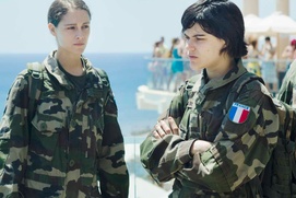 Une scène du film Voir du pays Une scène du film Voir du pays