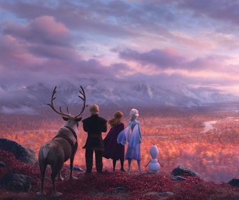 Une scène du film Frozen 2